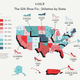 Illustration for article titled Here Is a Map of the United States By Average Heel Height